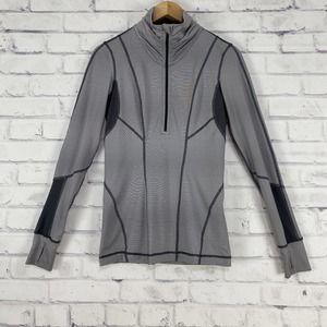 Lululemon Pullover Women's Size 8 Pullover Sweater 1/2 Zip Nylon Stretch Athleta